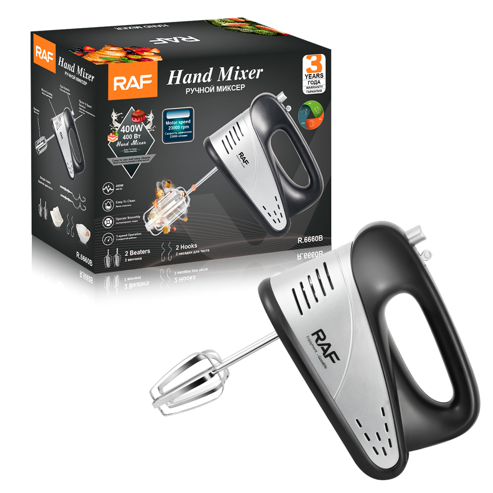 RAF European-style electric egg beater, home baking cream handheld egg beater, blender Application Scenario