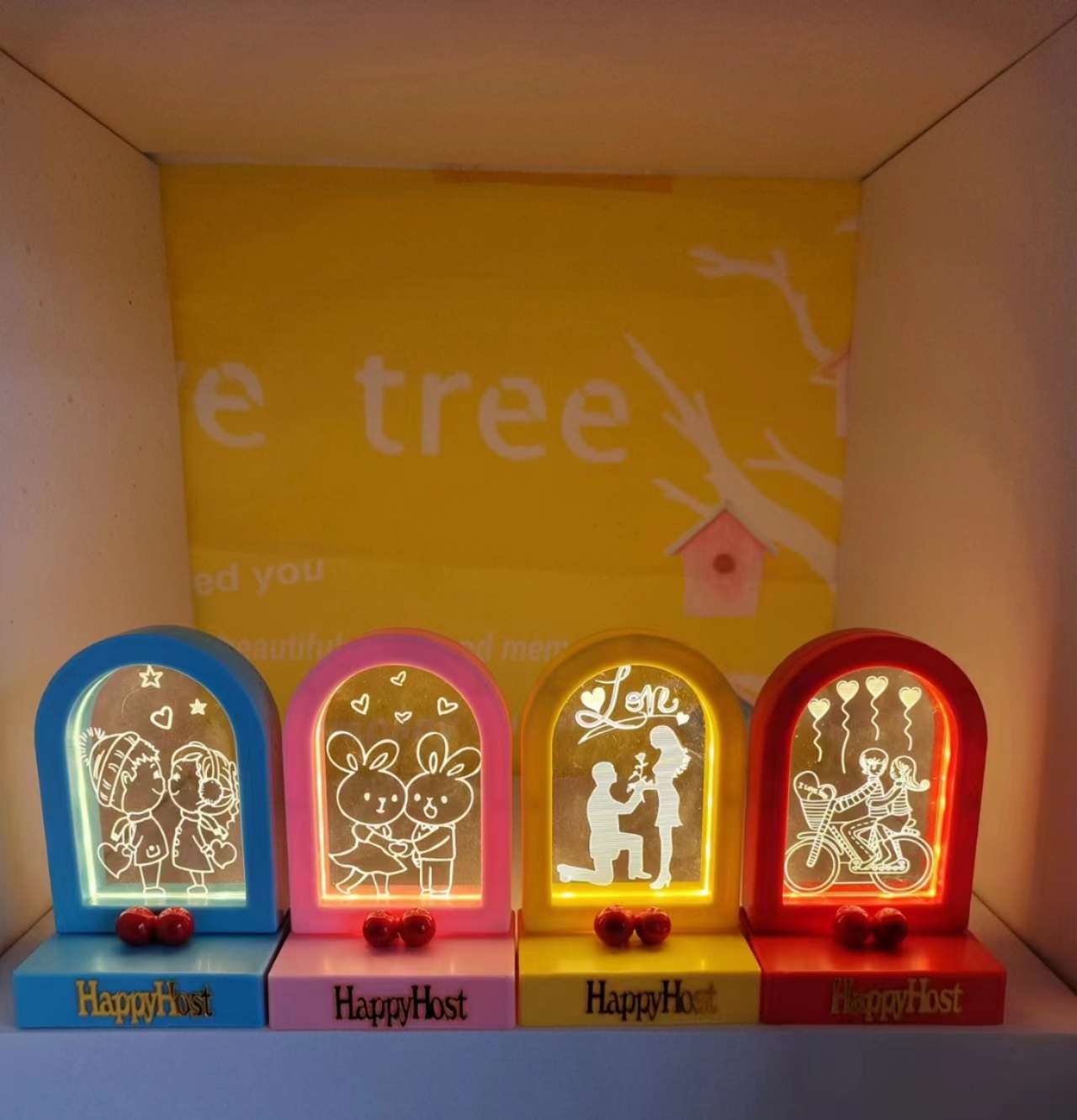 玻璃工艺品实物图