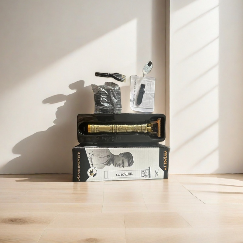 跨境理发器批发T9爆款油头电推剪充电式复古油头雕刻推剪 详情图2