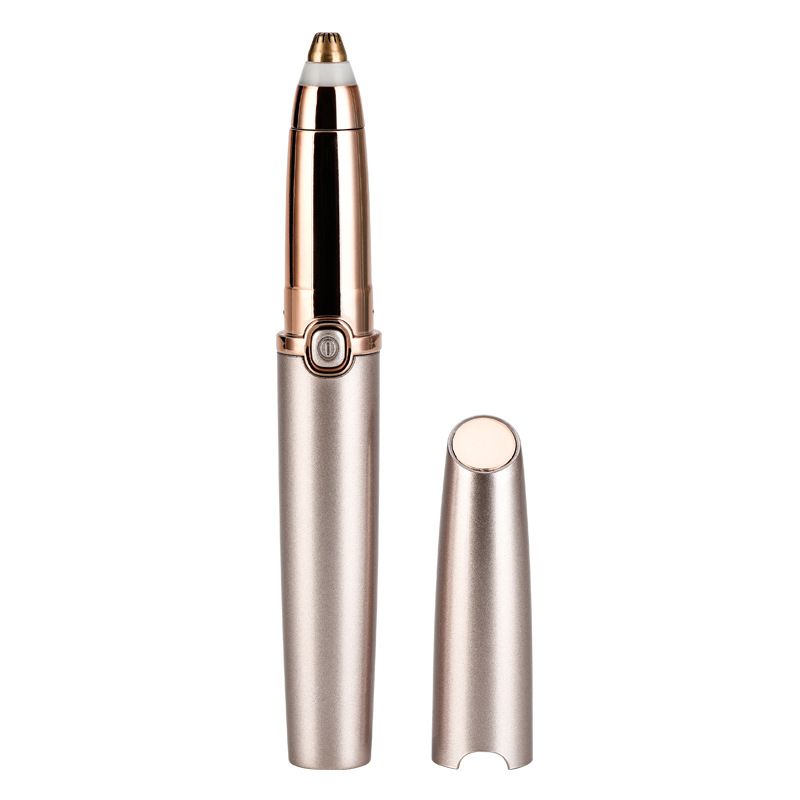 Amazon cross-border lipstick eyebrow shaving device, electric eyebrow shaping knife, women's hair removal and eyebrow shaping device, home mini hair shaving device Application Scenario