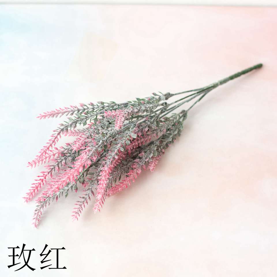 Accesorios creativos emulación de lavanda regalos artesanías de lavanda regalos especiales para el día del profesor simulaciones artesanías flores falsas reconocimiento de flores delicadas realidad decoración simulaciones flores Specification image