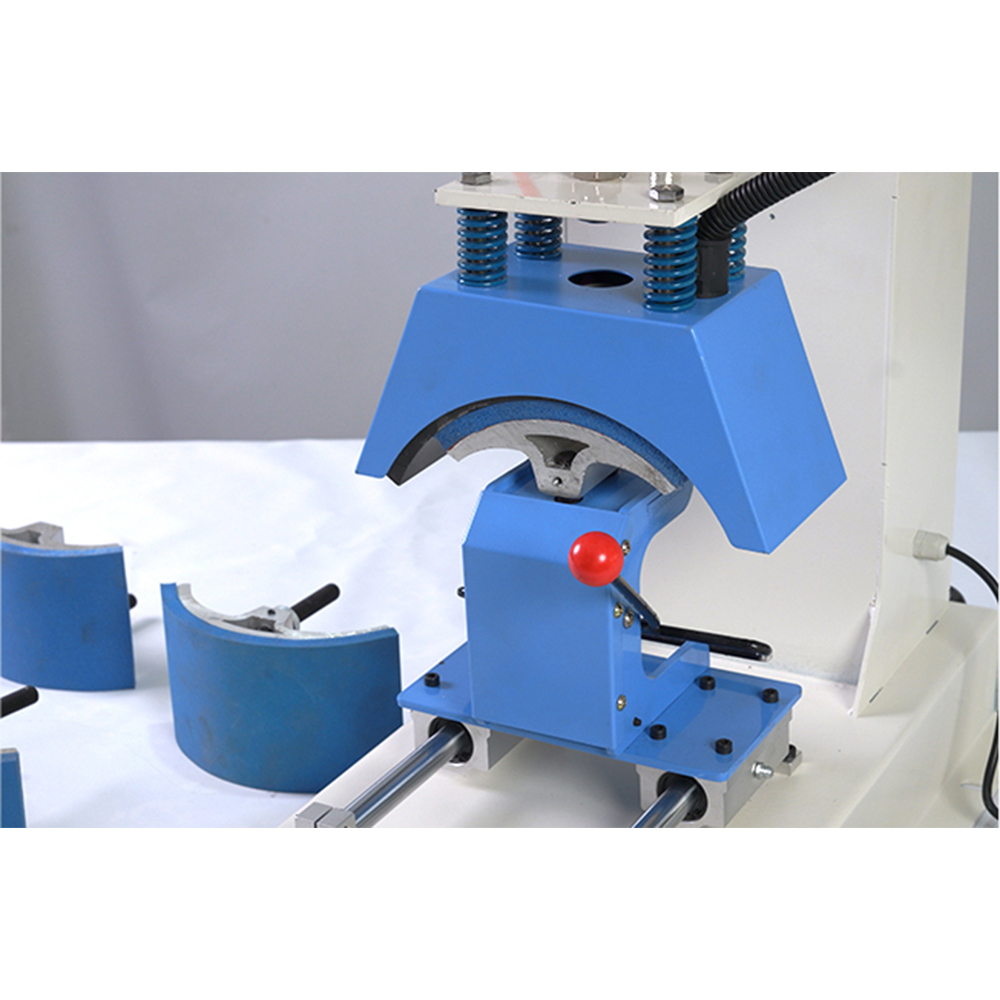 Heat transfer pneumatic cap baking machine with air pump, cap baking machine, logo ironing machine, hot press, DIY printing and pressing equipment details Picture
