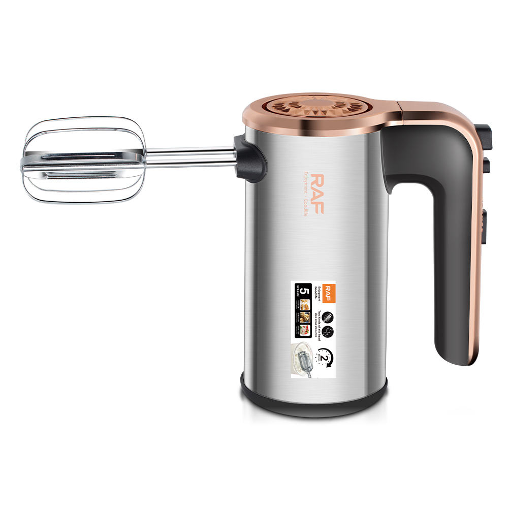 RAF Cross-border electric wireless egg beater, 3-speed charging, 2000mAh baking whipper, cream mixer Item Picture