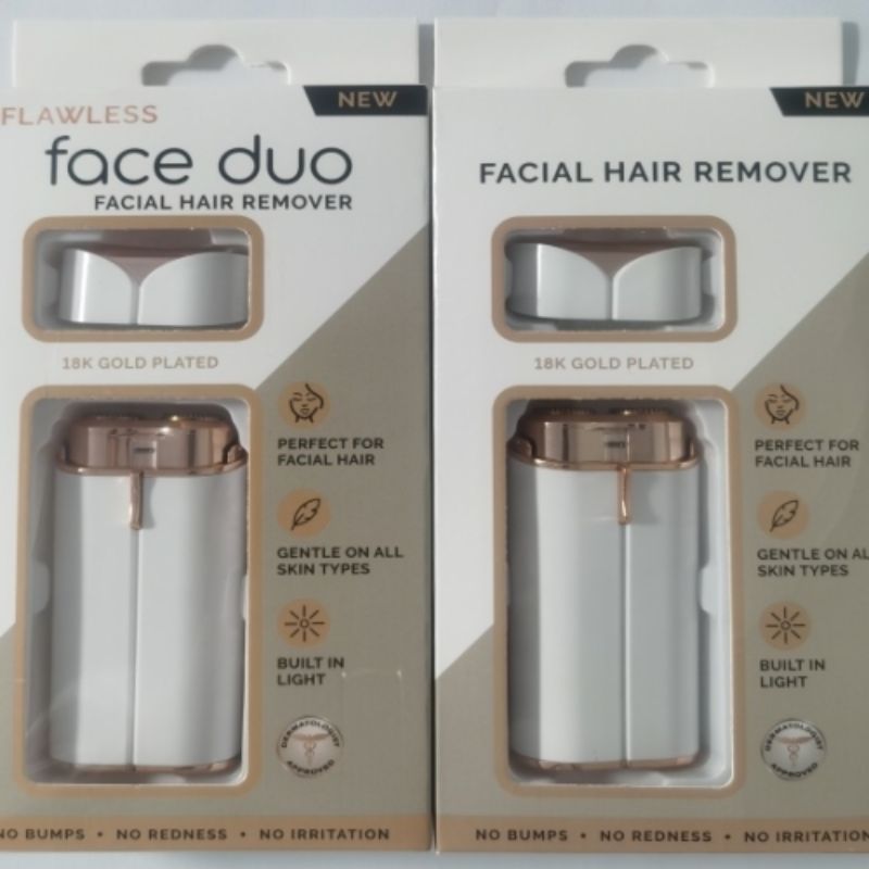 A new cross-border dual-head electric hair shaver, a portable tool specifically designed for women's lip hair