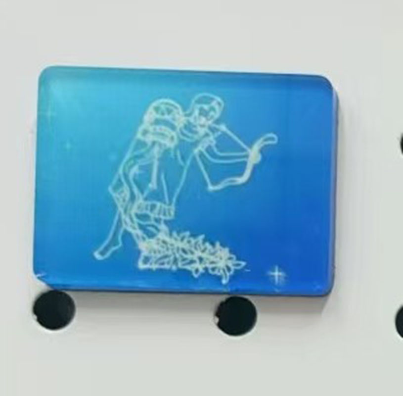 Acrylic refrigerator sticker - Twelve Constellations series - Water bottle
