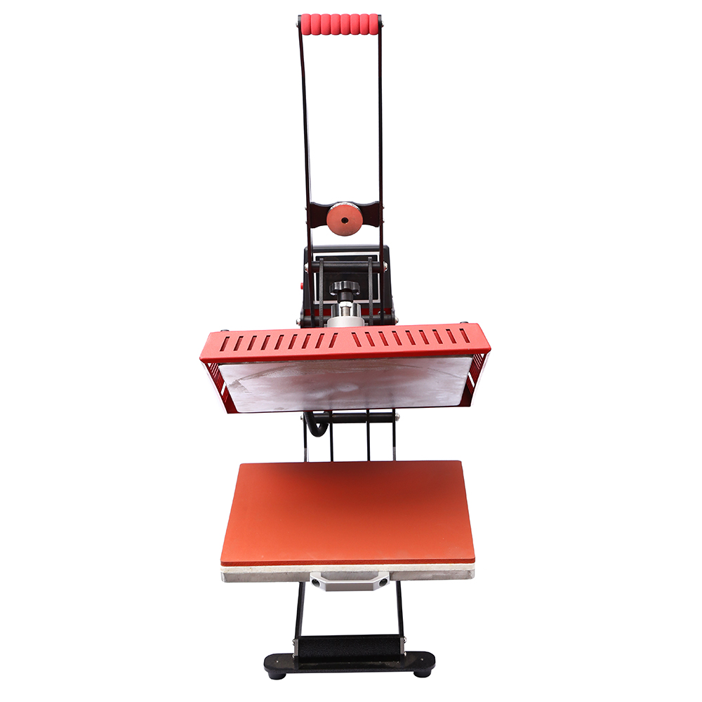40*60 heat transfer touch screen European-style flat plate machine, portable heat transfer heat stamping machine, logo iron, heat press machine, T-shirt printing details Picture
