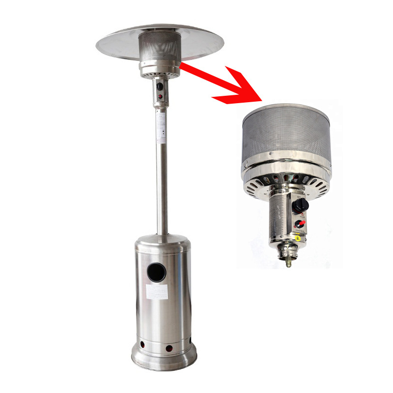 跨境户外取暖器 燃气取暖器 庭院加热器 烧水式烤火炉中东澳洲详情11