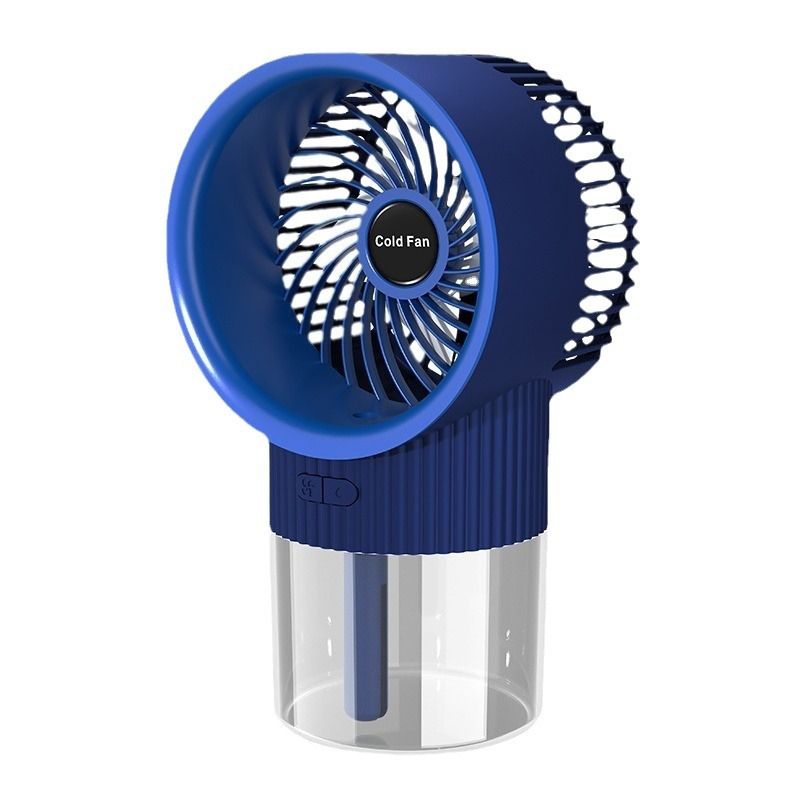 The new rechargeable mini spray fan is a portable desktop hydrating fan and a handheld standing humidifying fan Application Scenario