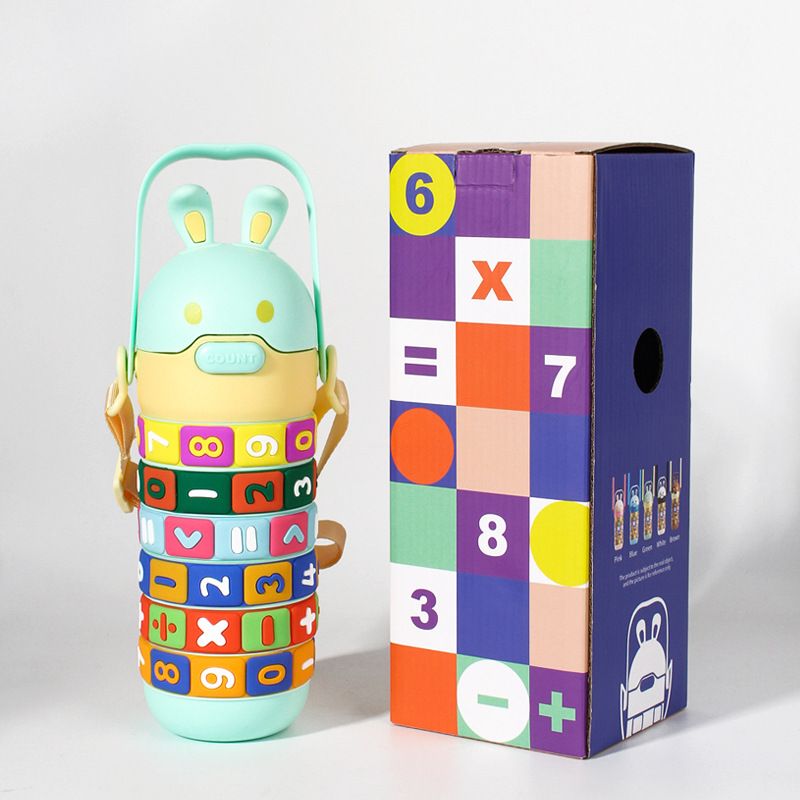 Educational plastic cups, sports water cups, large-capacity water cups, high appearance level student portable cups, cross-border cartoon water cups Application Scenario