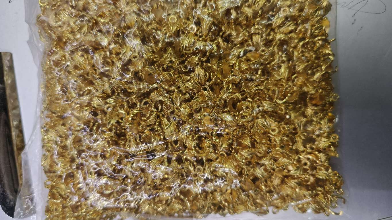 合金吊坠扣 挂坠扣 项链扣子 多色吊坠扣 枫叶吊坠扣详情图2