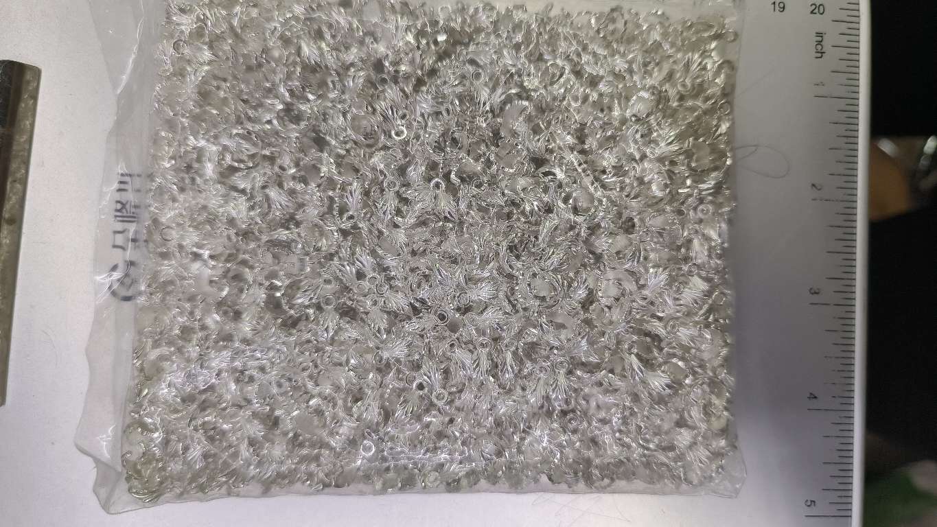 合金吊坠扣 挂坠扣 项链扣子 多色吊坠扣 枫叶吊坠扣产品图