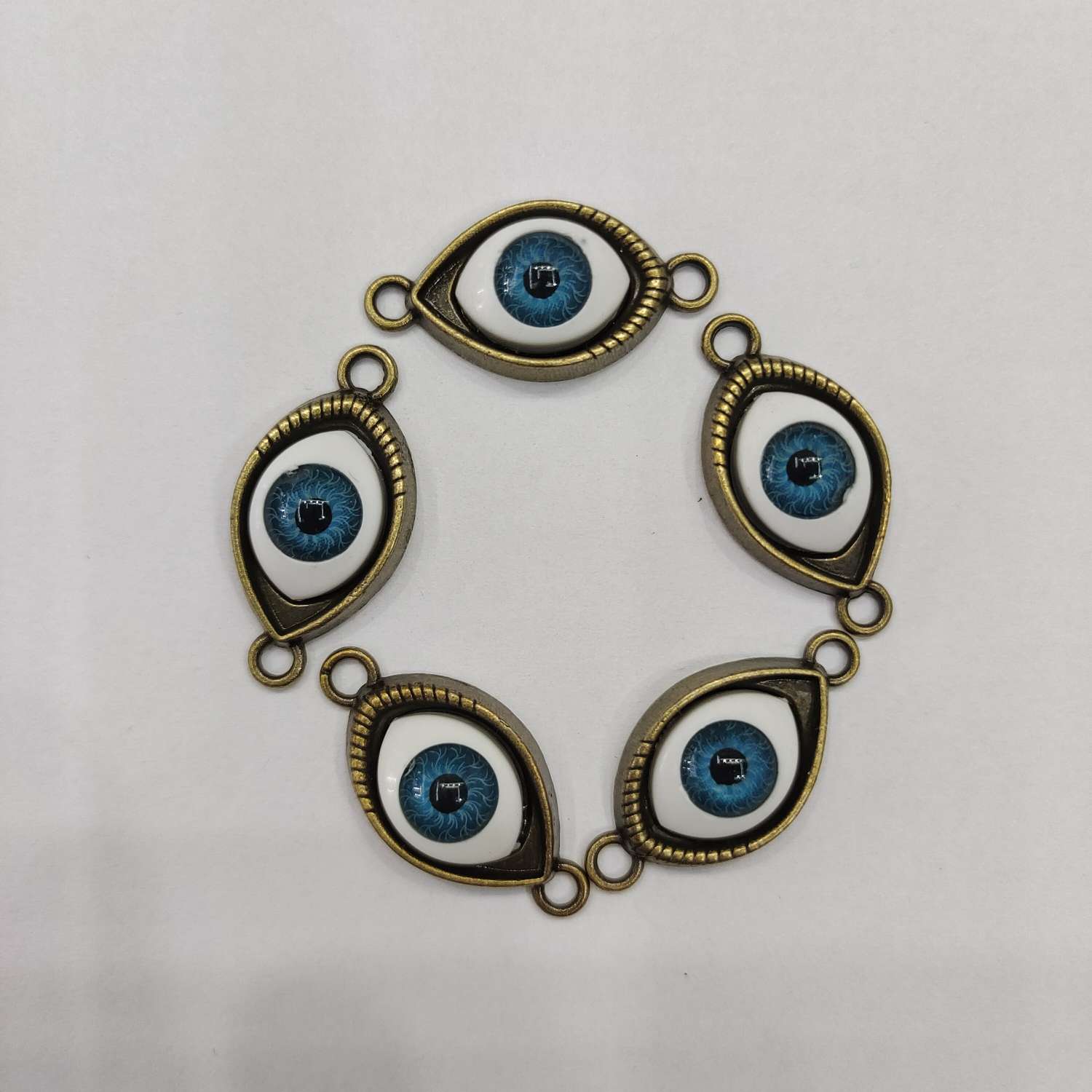 环保合金配件土耳其马眼手链项链配件详情图4