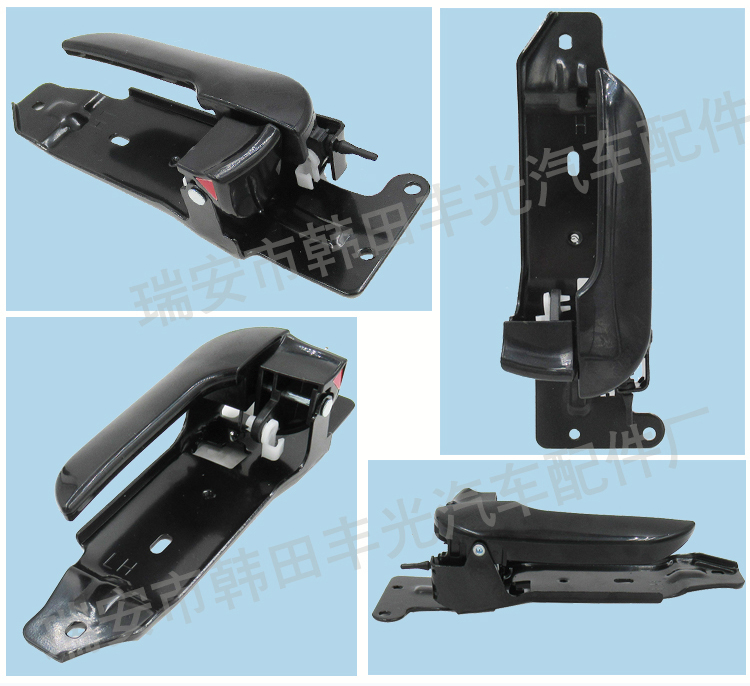 Factory direct sales, suitable for Kia Travallo door inner handle Bongo left door inner handle electroplated black 82610-4E000 pic 5