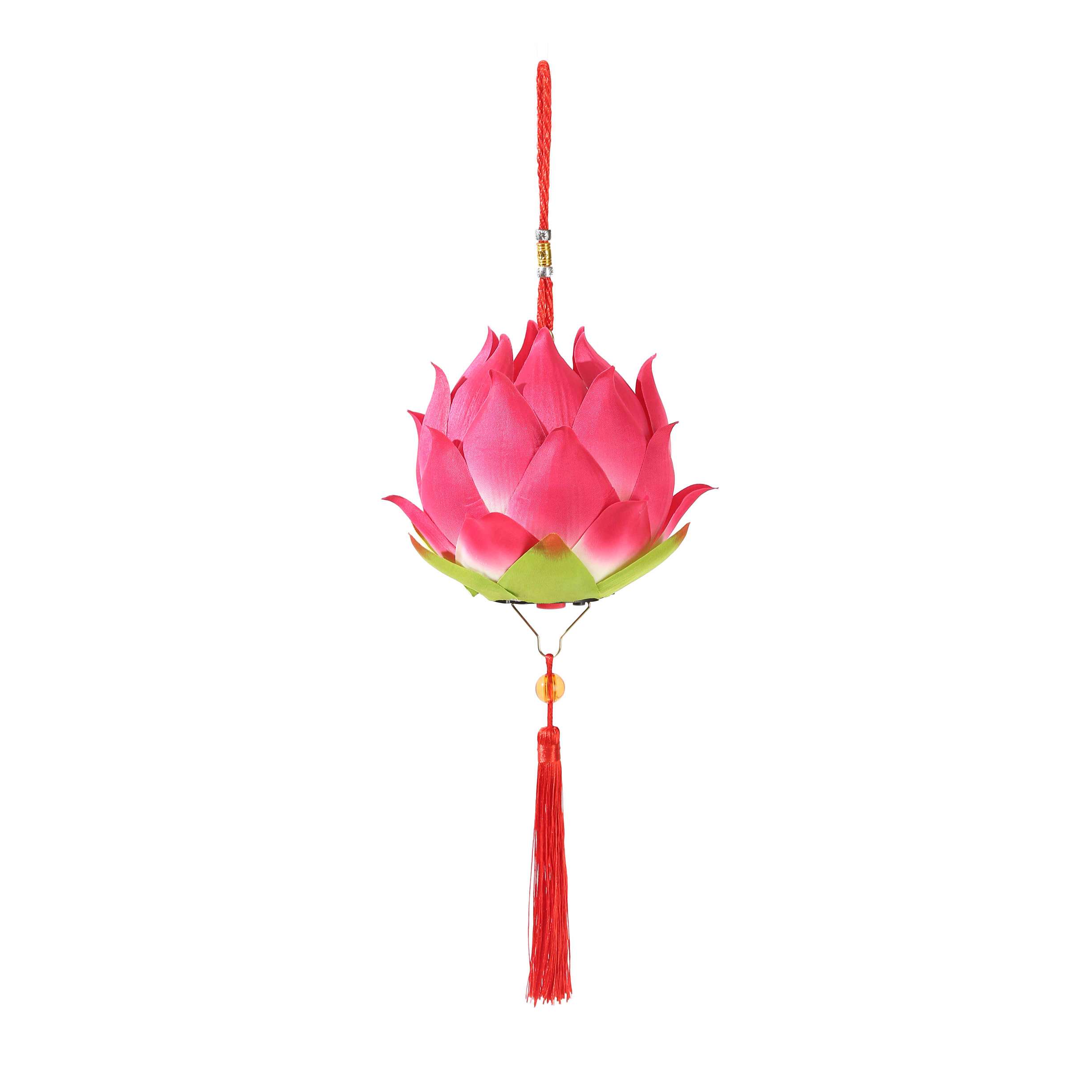 Lotus lanterns, hand-held lanterns, Mid-Autumn Festival Lantern Festival lanterns, handmade lanterns for kindergartens, factory direct sales Specification drawing