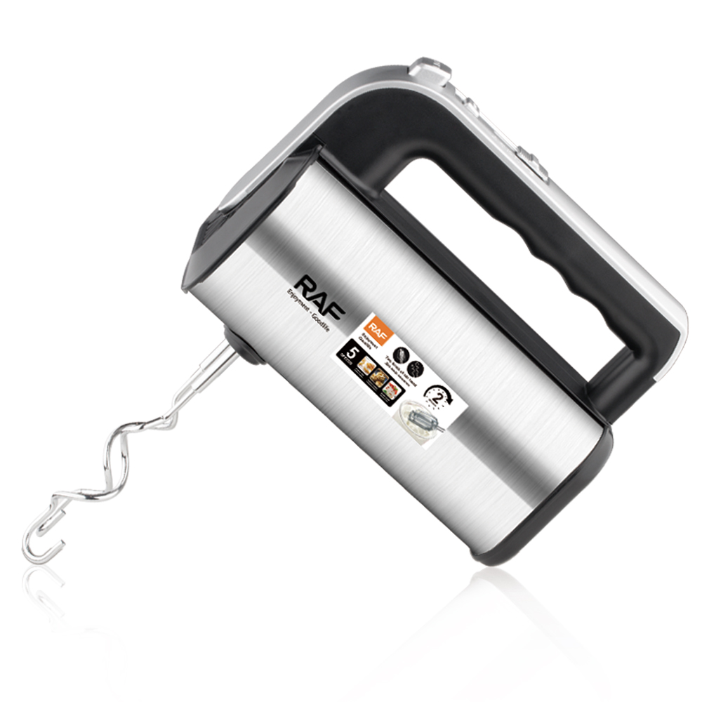 RAF European standard fully automatic handheld household electric egg beater, high-power baking whipper, cream mixer R.6695 pic 6