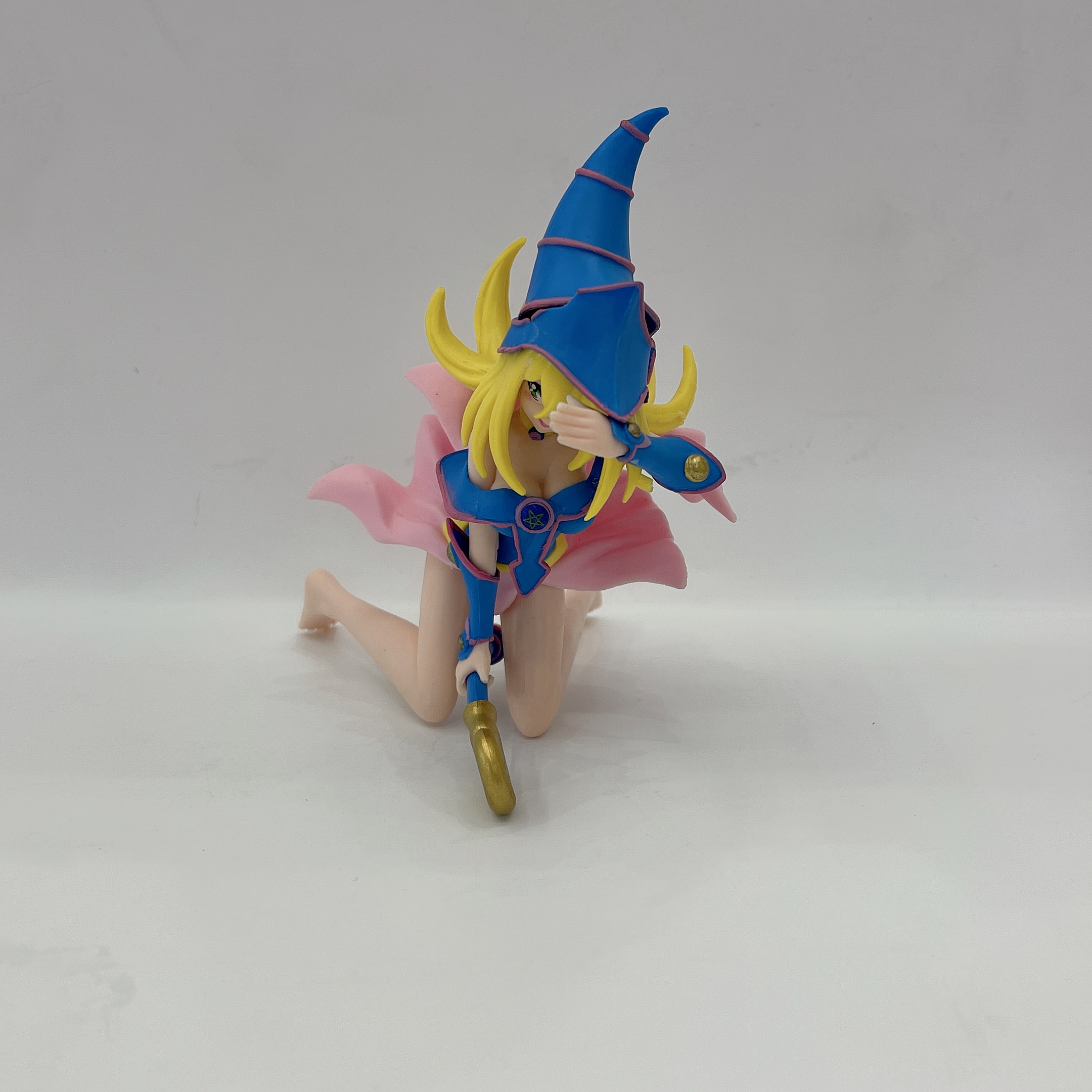 游戏王黑魔导少女手办动漫二次元周边美少女摆件手机支架车载摆件批发