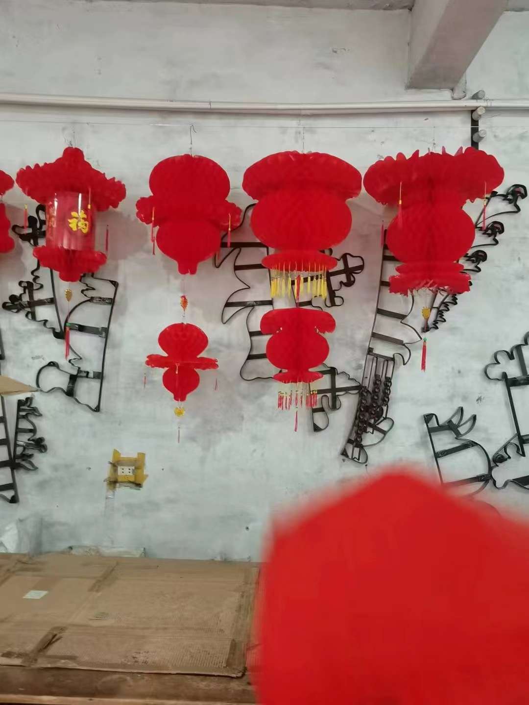 纸灯笼  纸塑灯笼 菠萝灯笼 新年灯笼详情图10