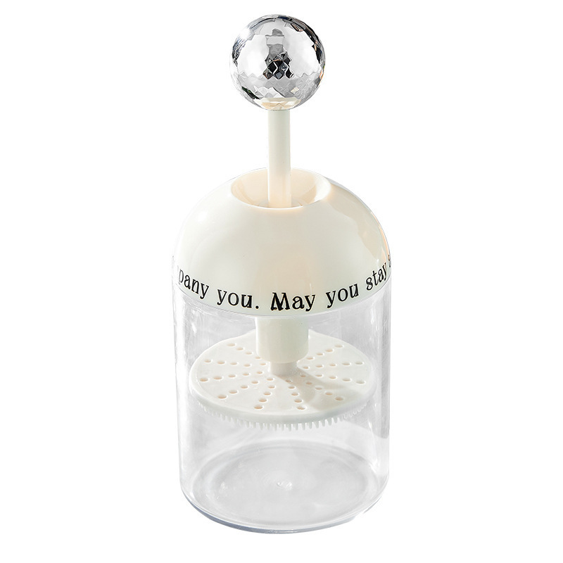 B78-QPQ22101 Electroplated facial Cleanser Foaming device, manual facial Cleanser foaming device, Press-type facial Cleanser foaming device Item Picture
