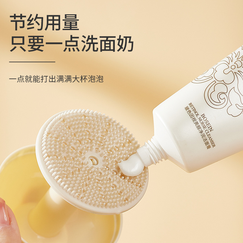 B78-QPQ22101 Electroplated facial Cleanser Foaming device, manual facial Cleanser foaming device, Press-type facial Cleanser foaming device Application Scenario