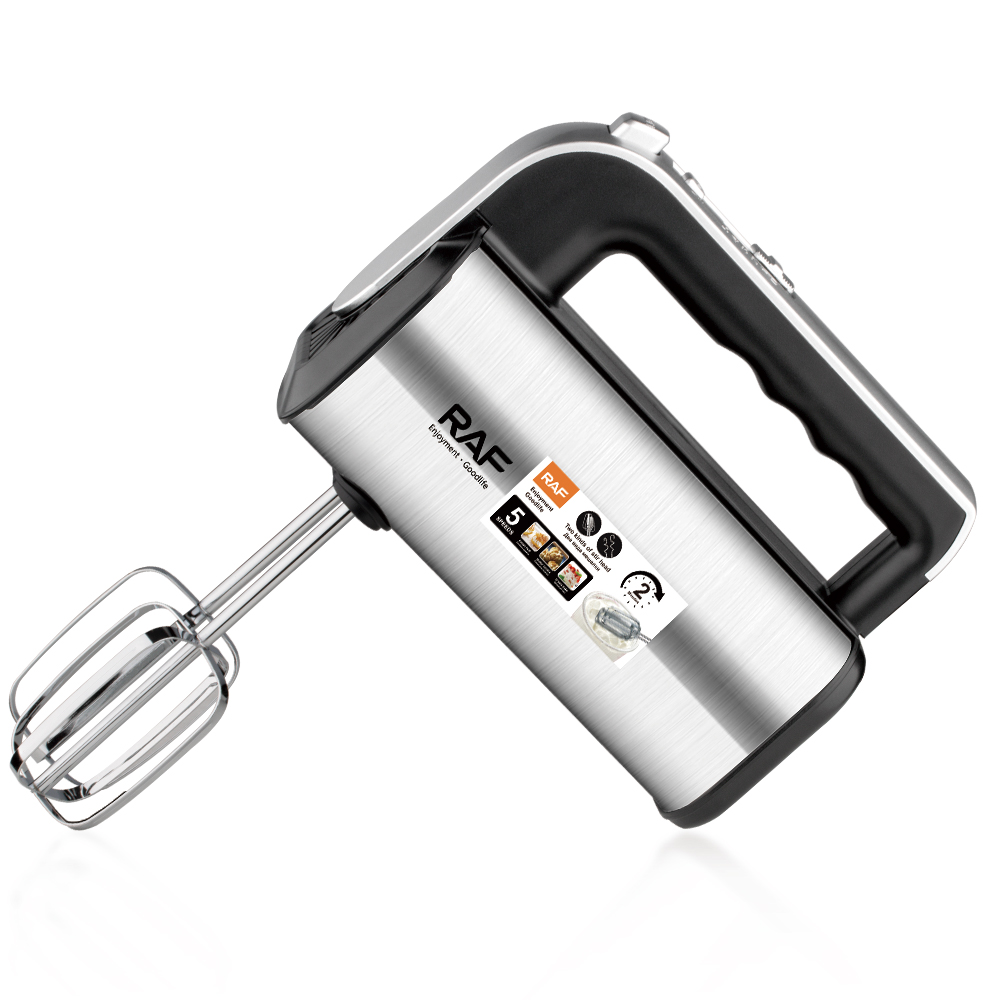 RAF European standard fully automatic handheld household electric egg beater, high-power baking whipper, cream mixer R.6695 Specification image
