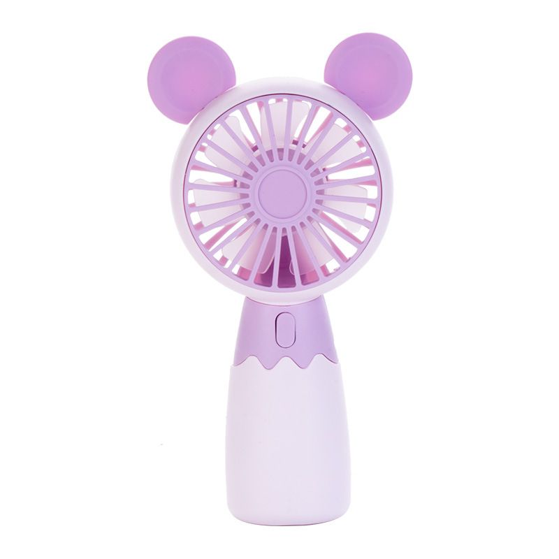 High appearance level handheld small fan USB charging, children and students outdoor portable mini fan Specification image