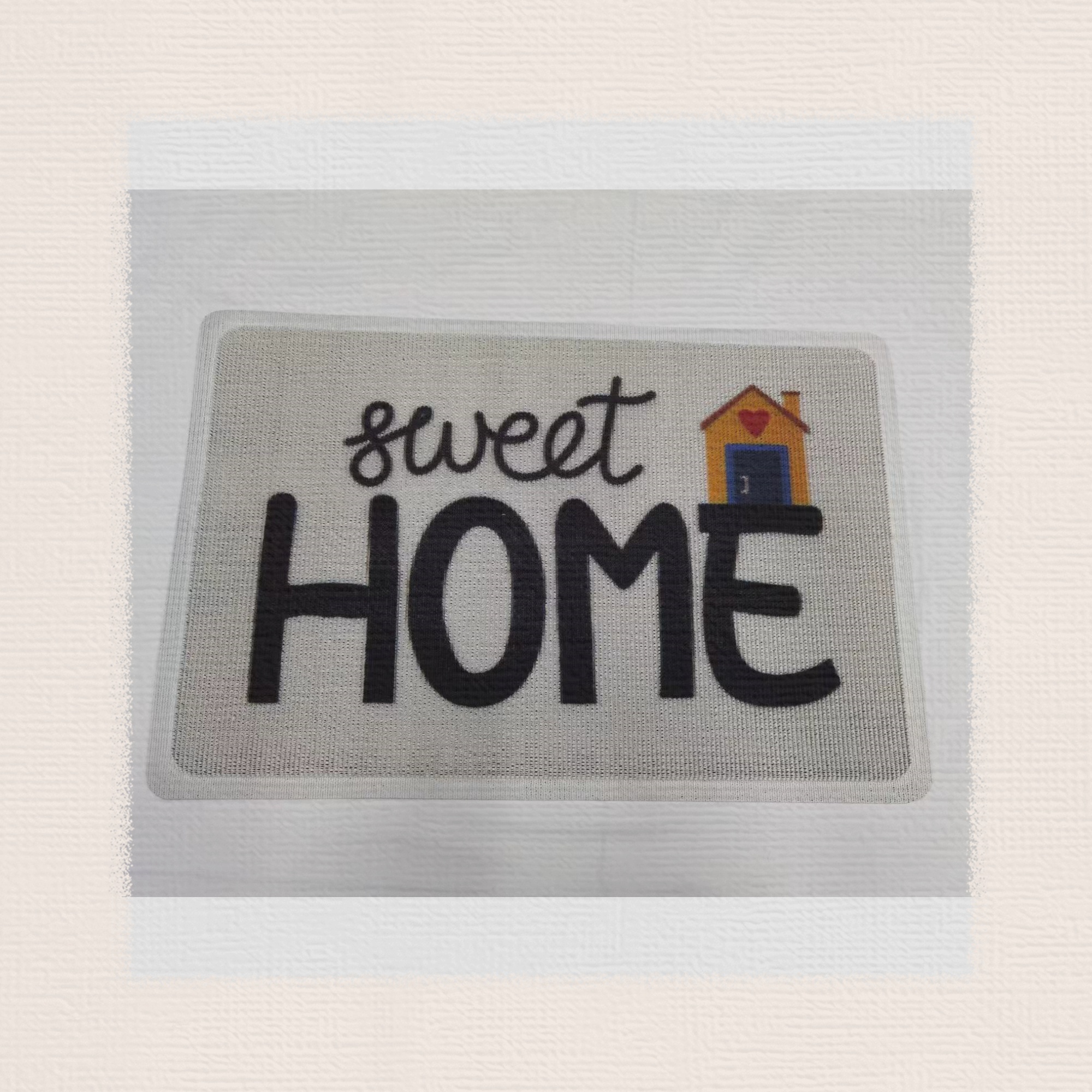 PVC Teslin printed floor mat, anti-slip mat, floor mat, door mat, kitchen mat, bathroom mat, outdoor mat, scratch-off floor mat. Good product quality, multiple patterns, no color fading, excellent anti-slip effect, 40*60cm Specification drawing