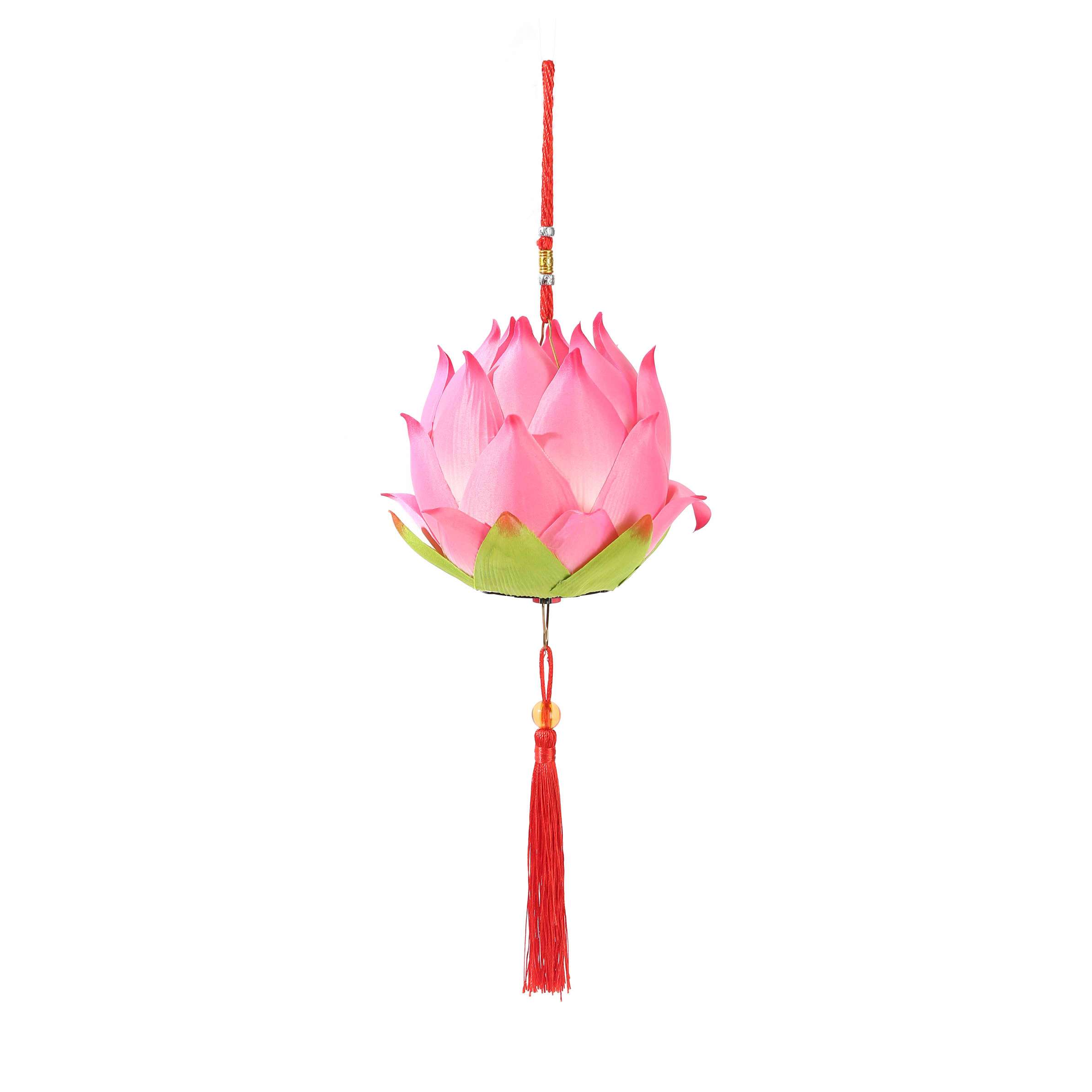 Lotus lanterns, hand-held lanterns, Mid-Autumn Festival Lantern Festival lanterns, handmade lanterns for kindergartens, factory direct sales details Picture