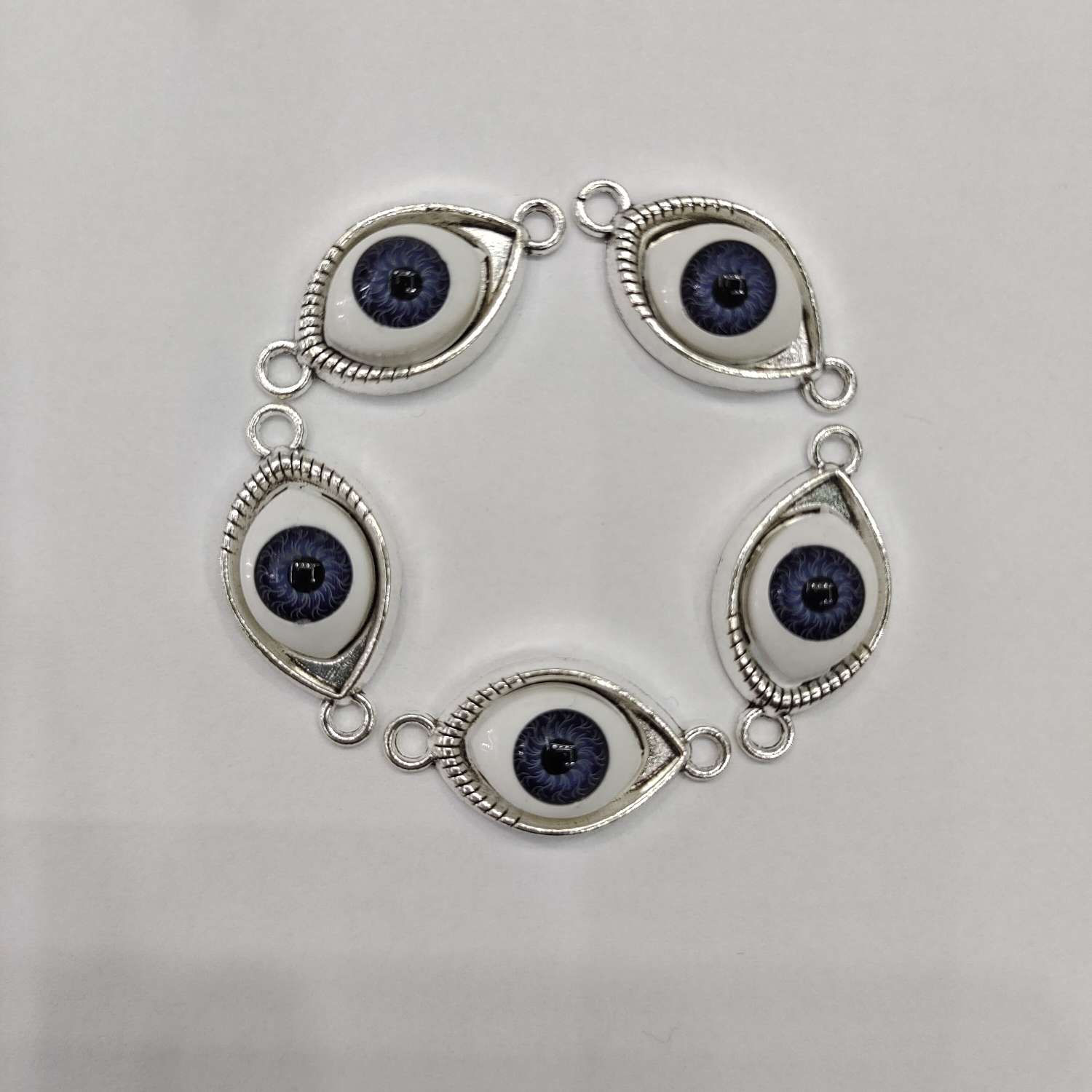 环保合金配件土耳其马眼手链项链配件详情图2