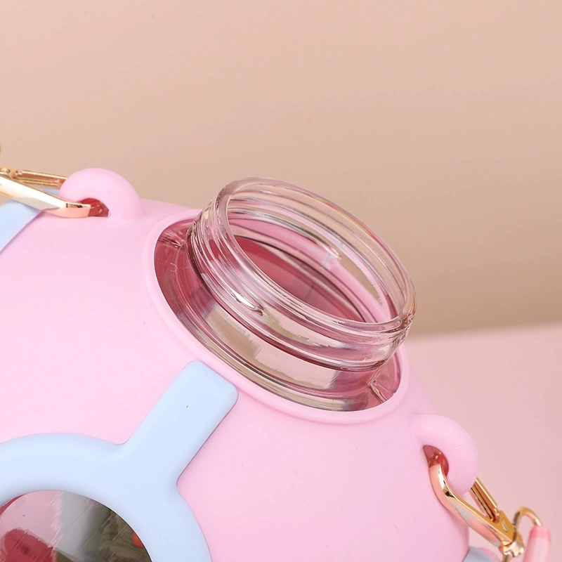 H185- Submarine Plastic Cup, Straw Cup, Cartoon Cute, anti-drop Plastic Cup, Large capacity for Boys and girls, Big Belly Cup, Big belly Cup Plastic Cup, Water cup detail image 11