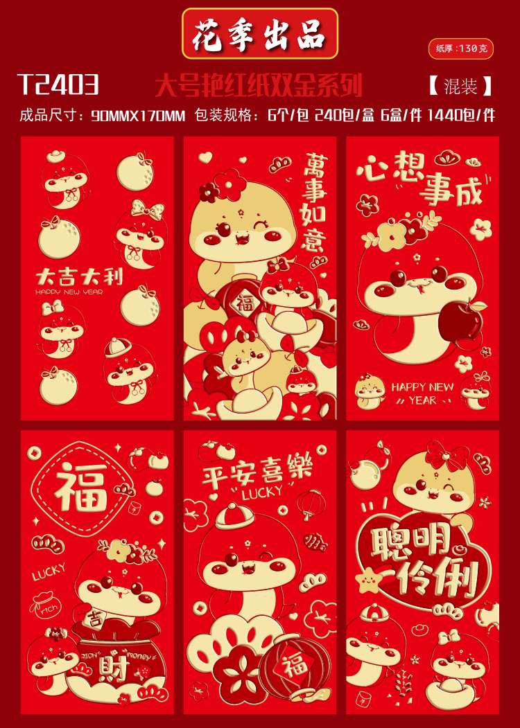 New Year red envelopes details Picture