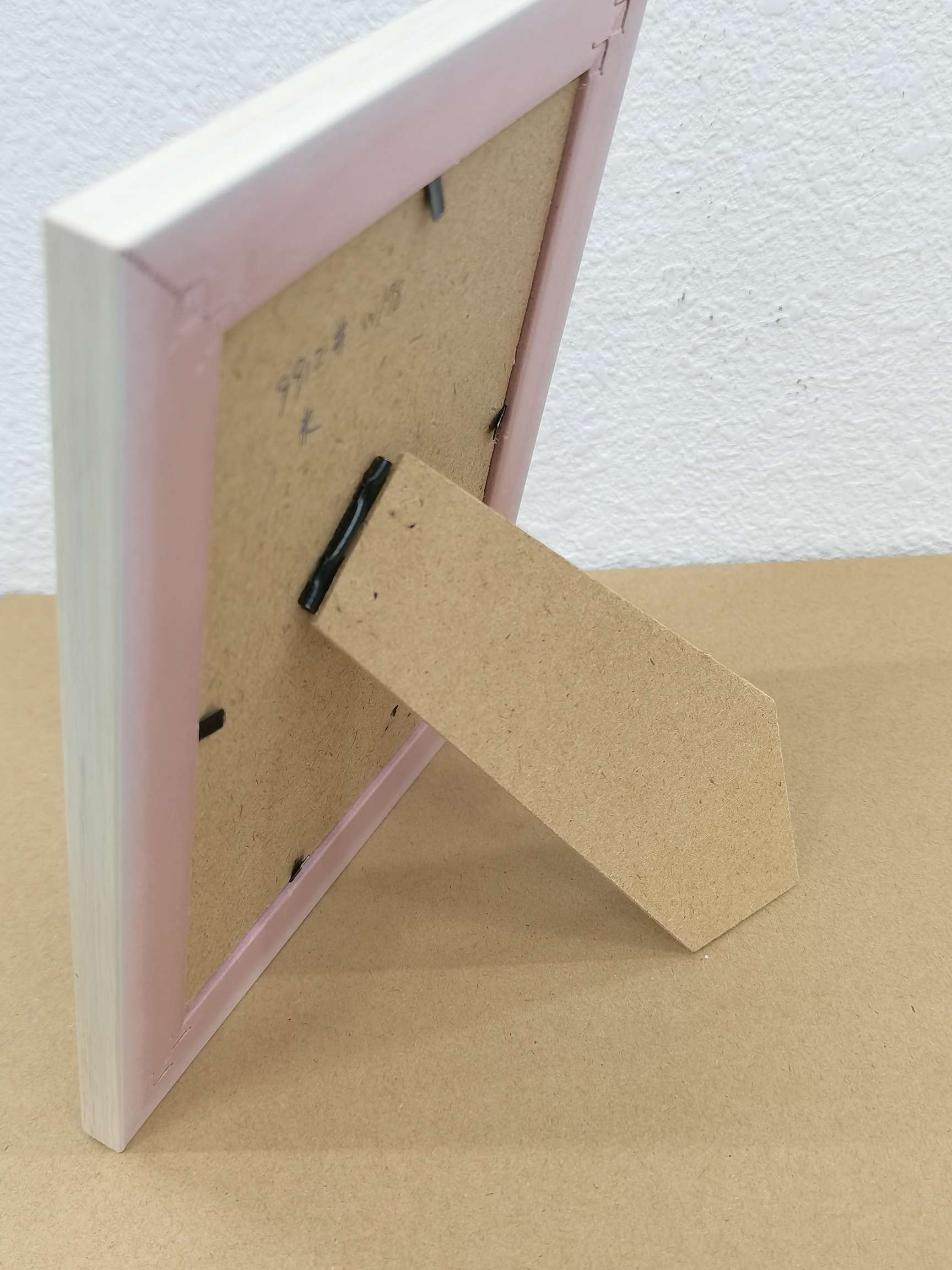 简约相框家饰装饰框架 日常照片画框 木纹质感相框 现代简约风格家居装饰品 摆台相框细节图