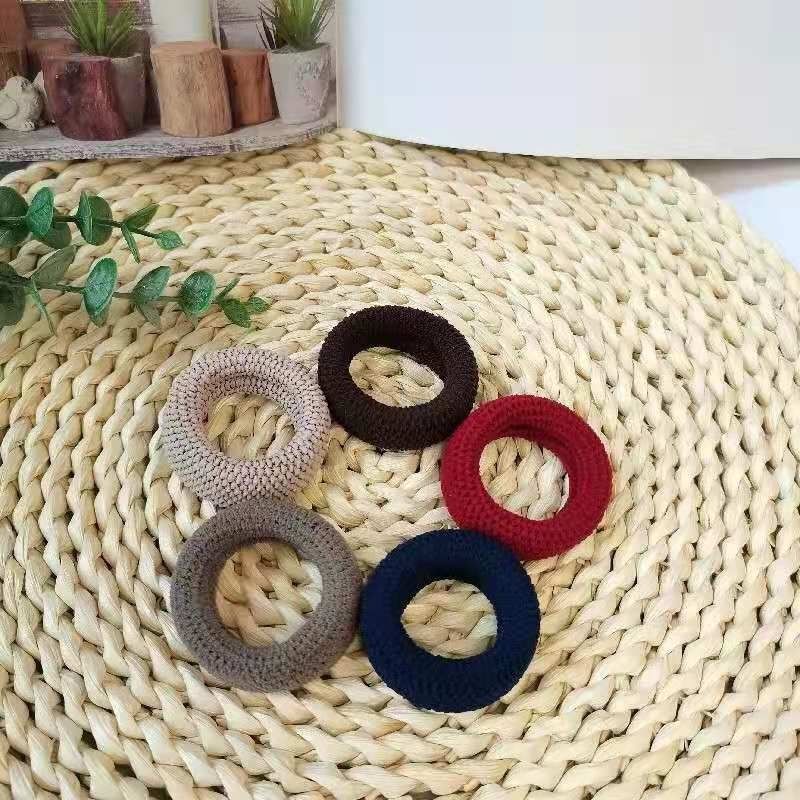 Korean popular hair accessories, hair ties, leather bands, hair bands and headwear are bestsellers detail image 5