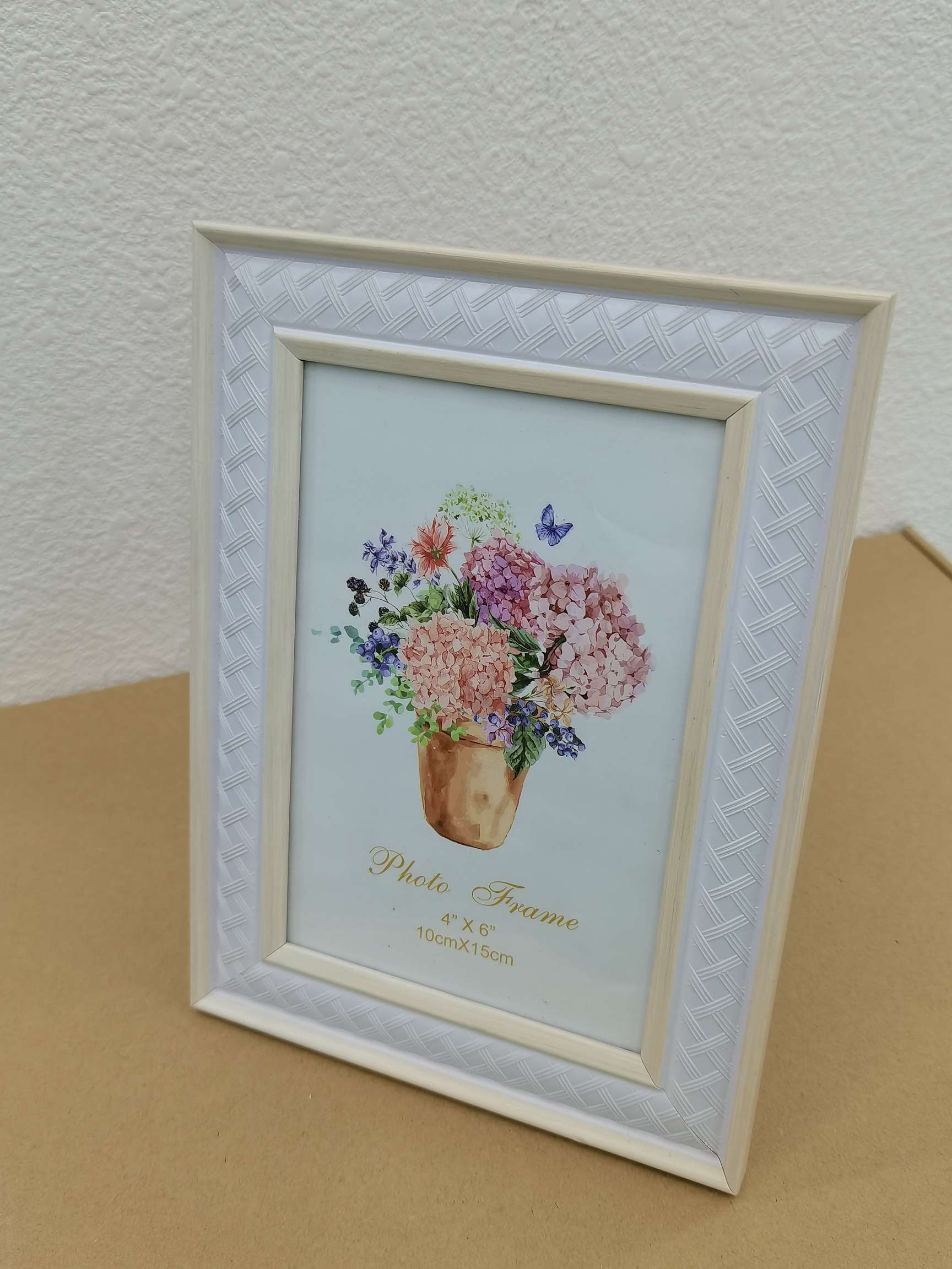 简约相框家饰装饰框架 日常照片画框 木纹质感相框 现代简约风格家居装饰品 摆台相框产品图