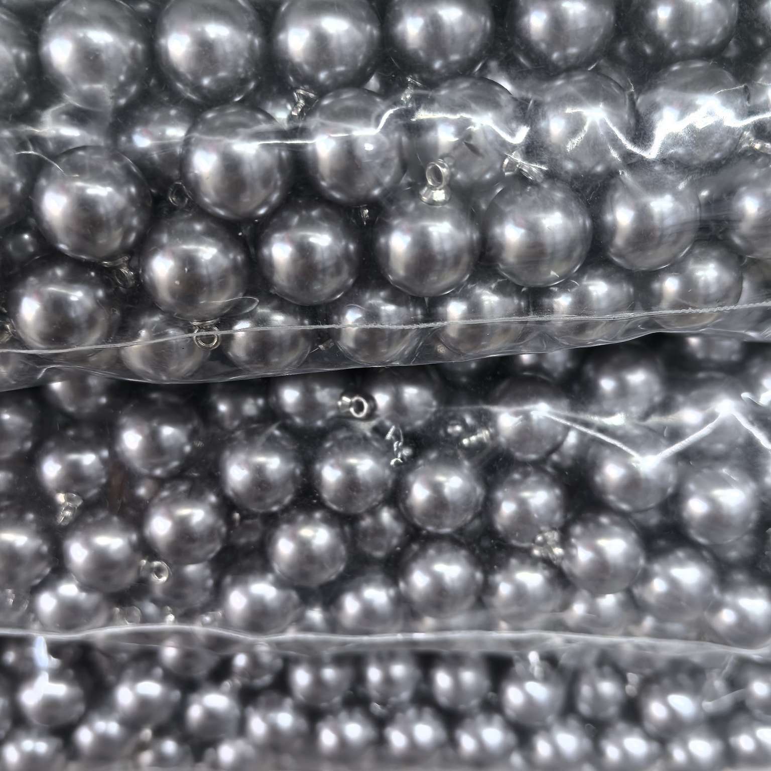 A complete set of jewelry accessories, including copper beads, soft clay alloy resin accessories, DIY handcrafted materials, bracelets, necklaces, earrings, high-gloss imitation pearl round bead pendants, diy handcrafted materials, fashionable earrings, necklaces and ornaments detail image 9