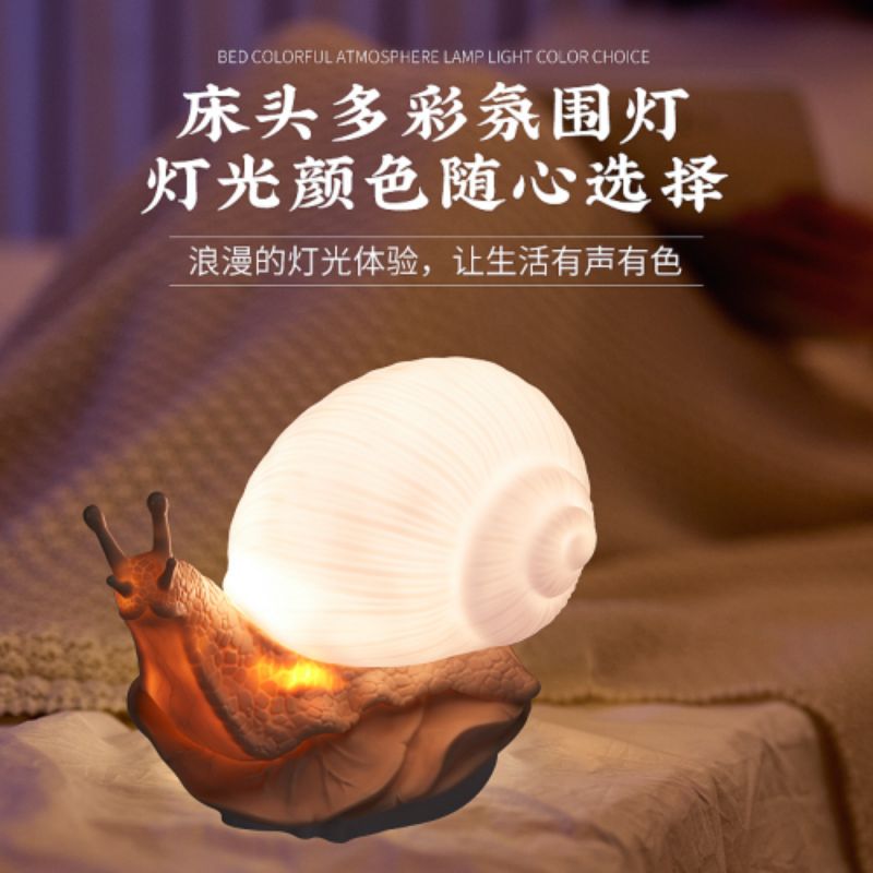 夜灯/小夜灯/磁悬浮月球灯/玻璃球台灯旋转/莲花小夜灯产品图