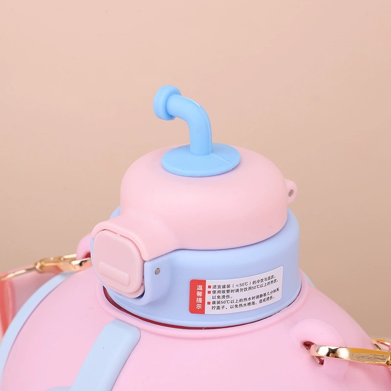 H185- Submarine Plastic Cup, Straw Cup, Cartoon Cute, anti-drop Plastic Cup, Large capacity for Boys and girls, Big Belly Cup, Big belly Cup Plastic Cup, Water cup detail image 9