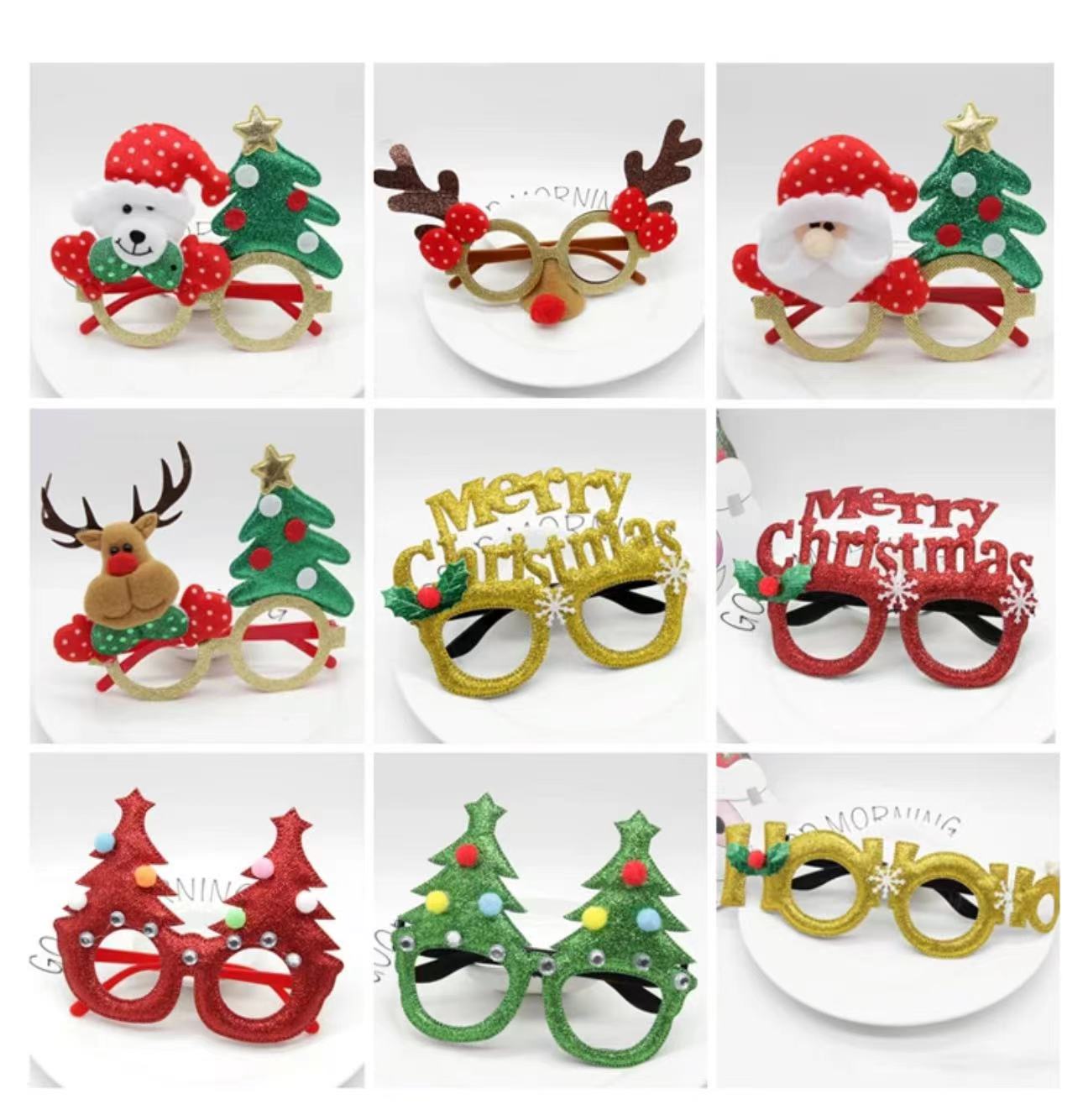Christmas decorative headbands and Christmas decorative cartoon glasses come in a wide variety of styles and designs. We offer both wholesale and retail services for holiday gifts and Christmas detail image 4