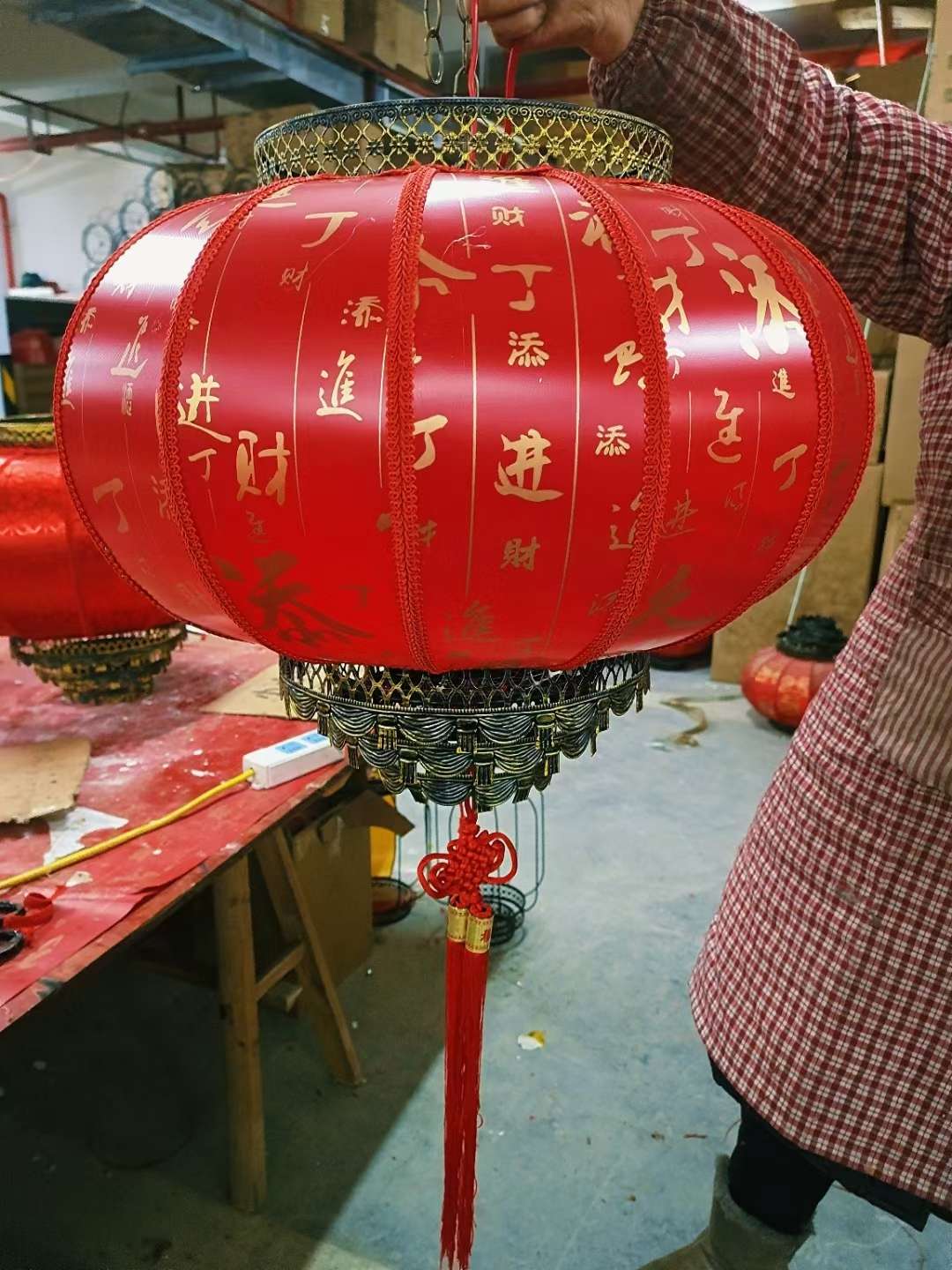 中秋节庆用品 手工制作办公室文化装饰 灯笼 中秋手工灯笼 传统节日氛围营造详情图6