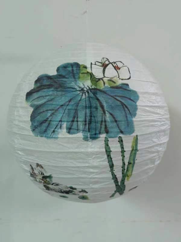 Lantern-decorated Chinese-style hanging ornaments for scene arrangement detail image 4