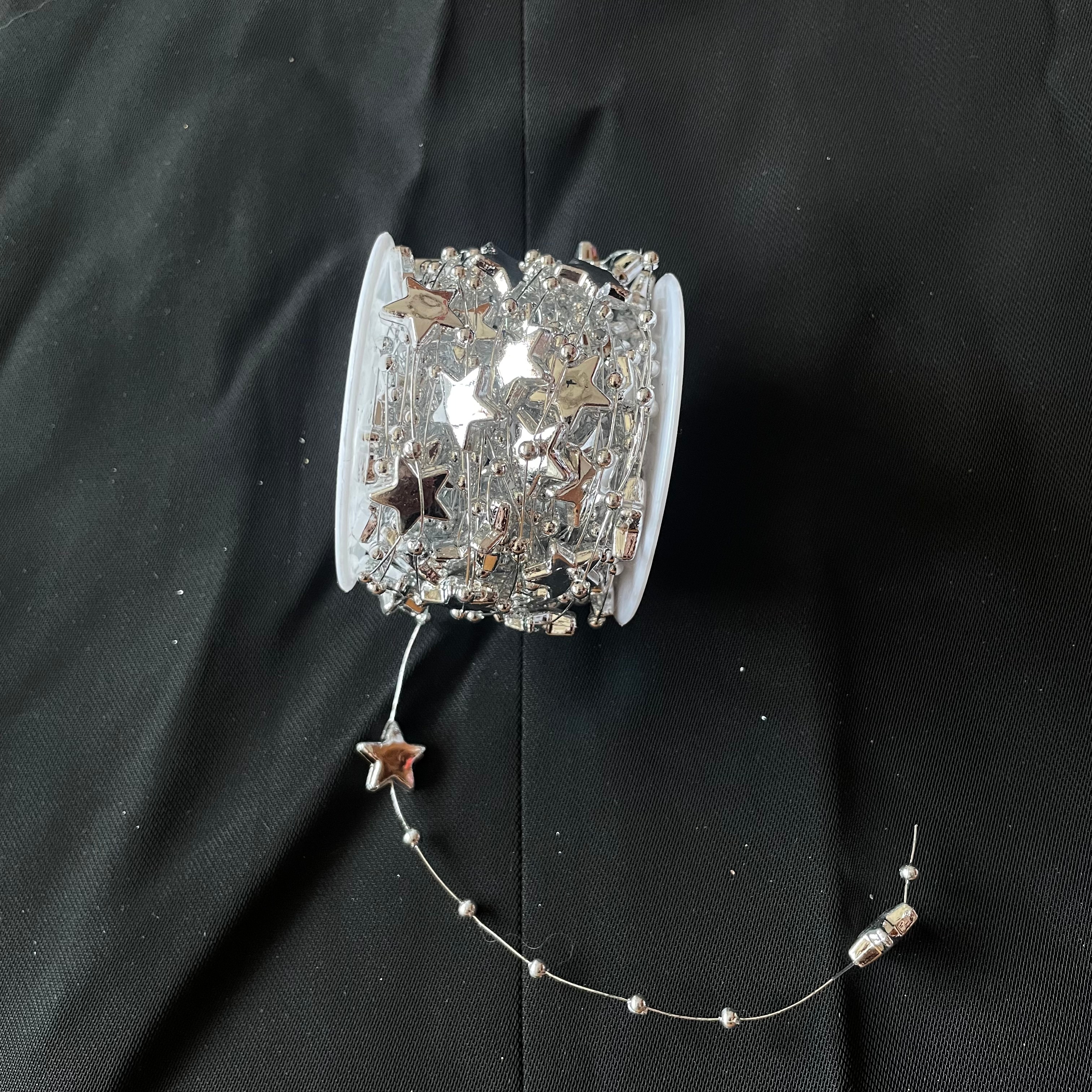 10M línea de pesca cadena de cuentas de cinco estrellas feliz navidad esencial conjunto de decoraciones de navidad contiene sombrero de navidad y una variedad de decoraciones de navidad agregar un ambiente festivo para el hogar details Picture