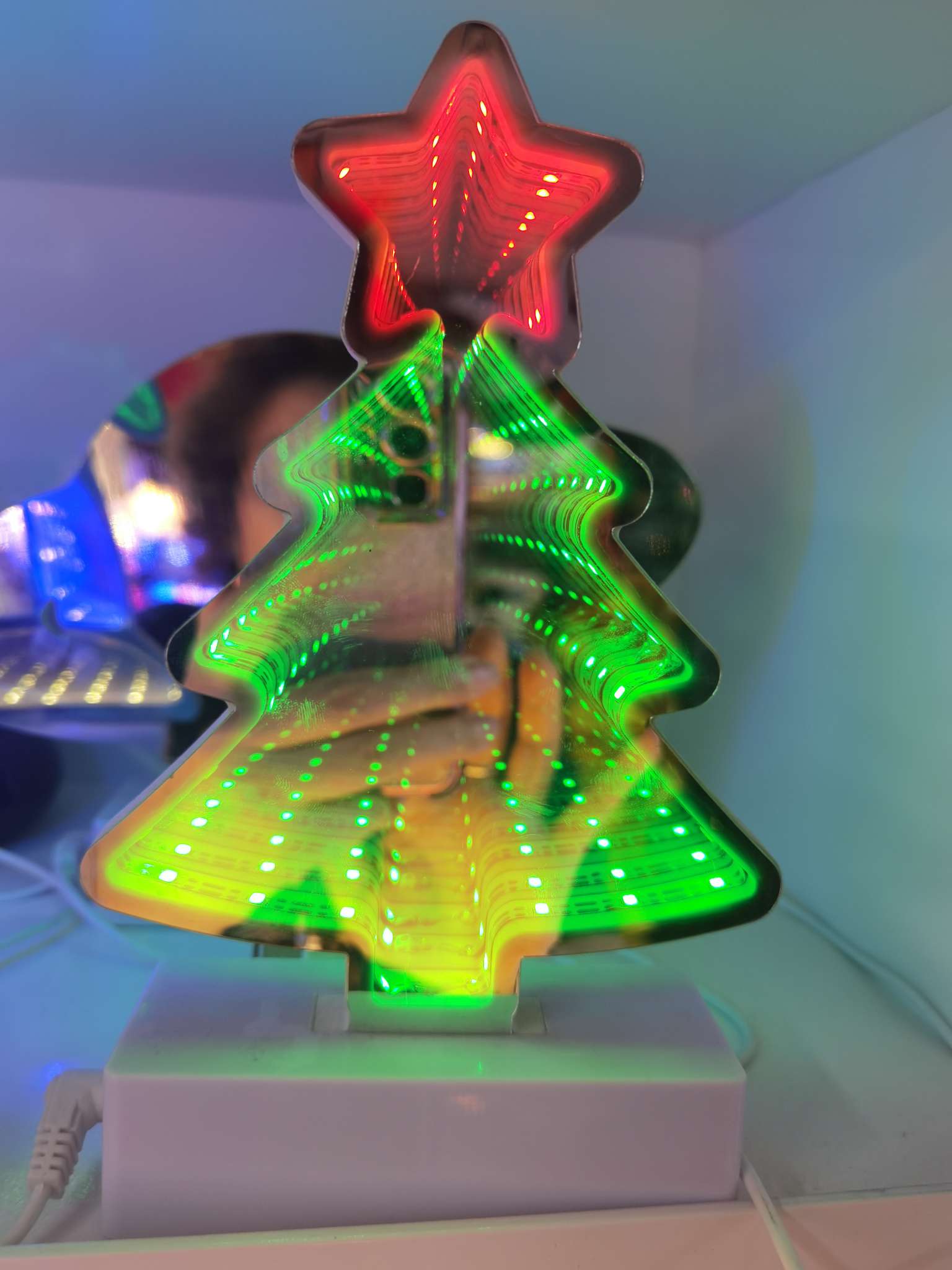 太阳能光纤花LED无影灯 专门用途灯具 灯饰照明 花园装饰 环保节能 安全耐用 高亮度详情图5