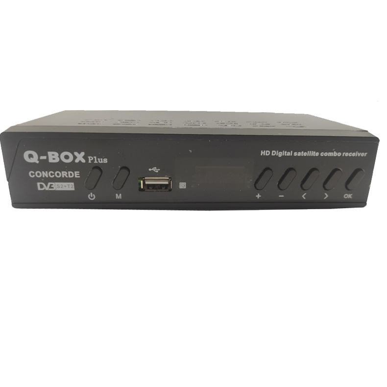 工厂直销外贸跨境现货非洲DVB T2 S2+C Combo decoder高清电视机顶盒Q-BOX。详情图5