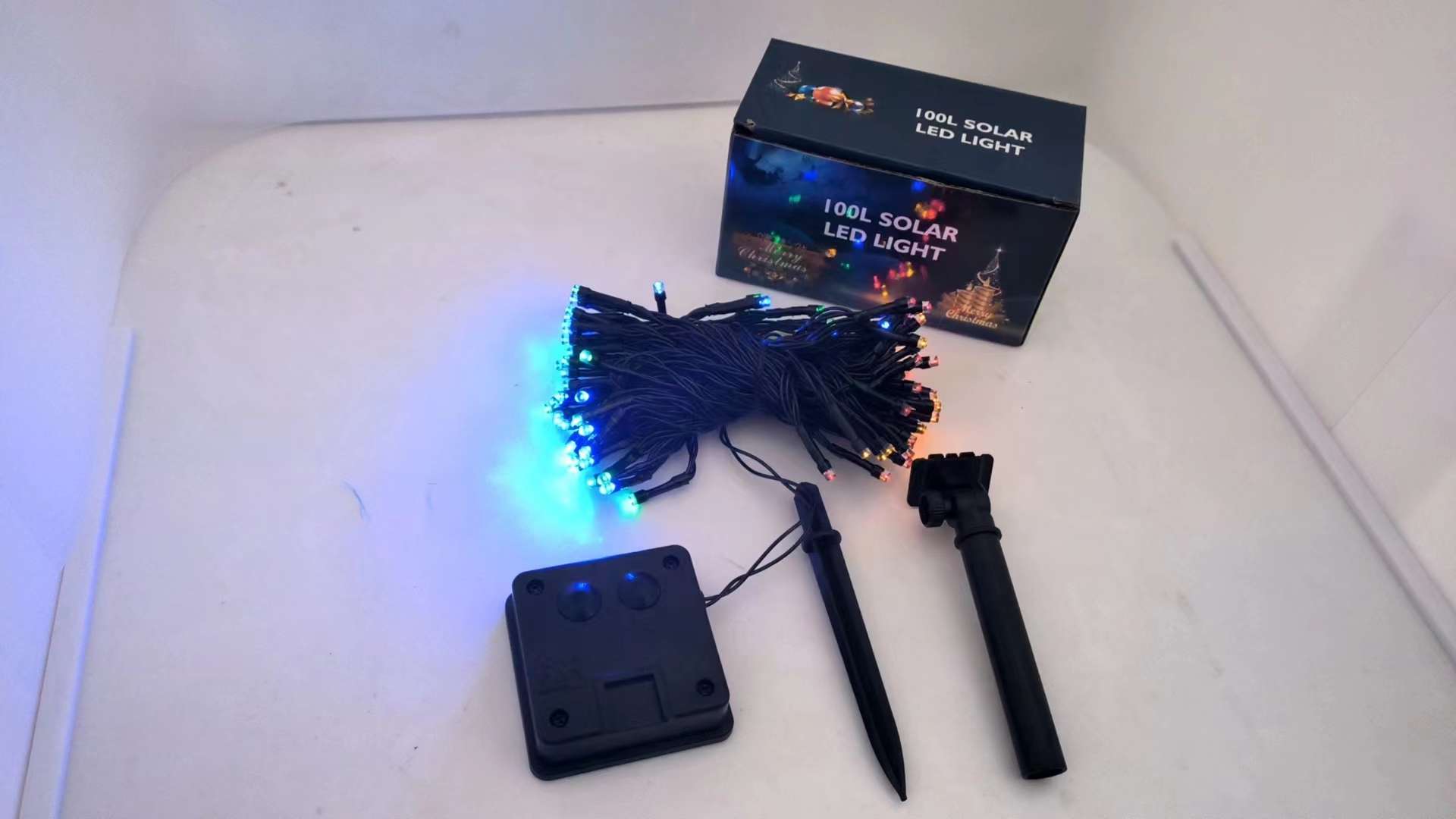 太阳能光纤花LED无影灯 专门用途灯具 灯饰照明 花园装饰 环保节能户外照明设备太阳能