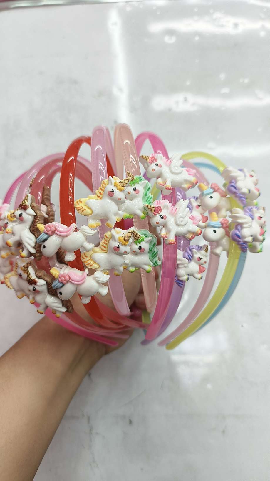 韩版女士云朵珍珠拼接发箍发饰头饰发夹百搭简约发箍女士发夹饰品细节图