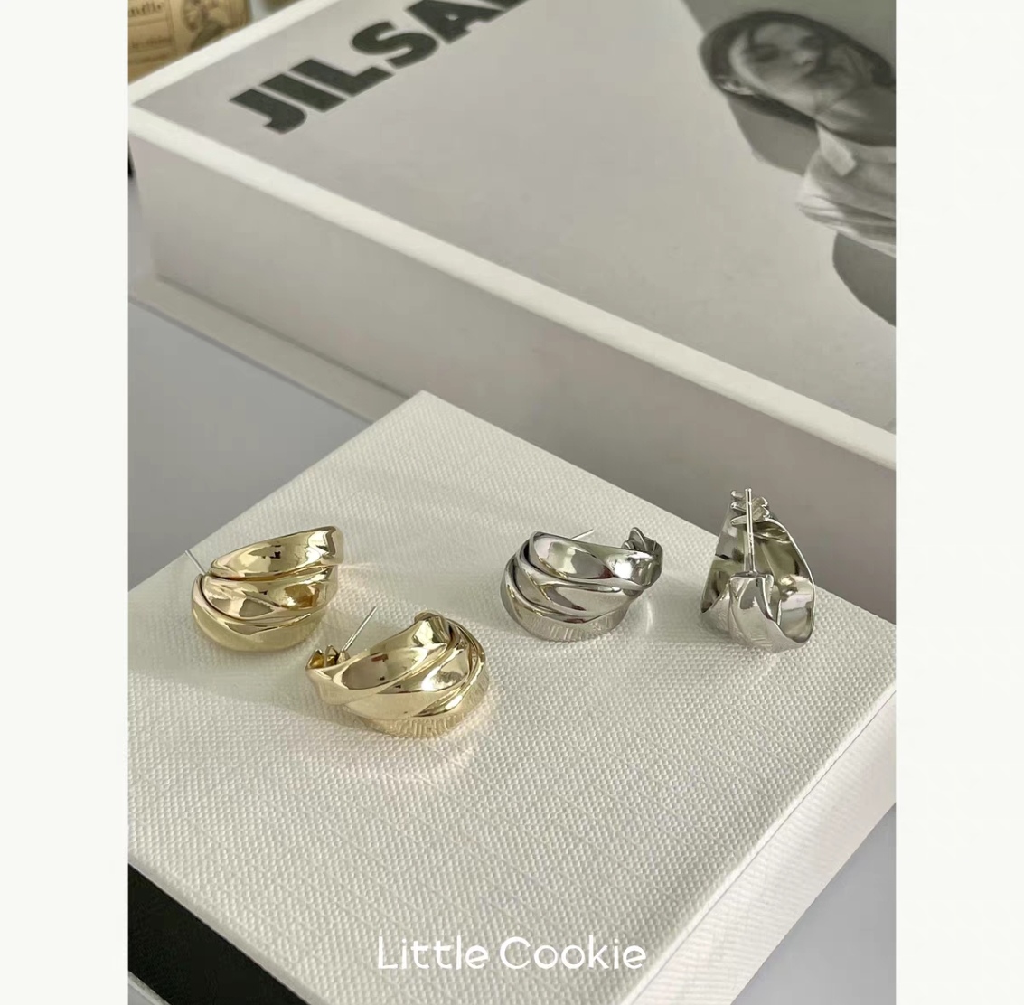 流苏耳环 铁皮耳饰 饰品女士时尚耳环款式独特 耳饰新款流行饰品耳环流苏款式白底实物图