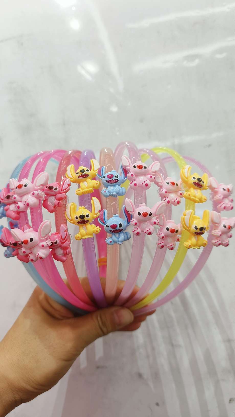 韩版女士云朵珍珠拼接发箍发饰头饰发夹百搭简约发箍女士发夹饰品白底实物图