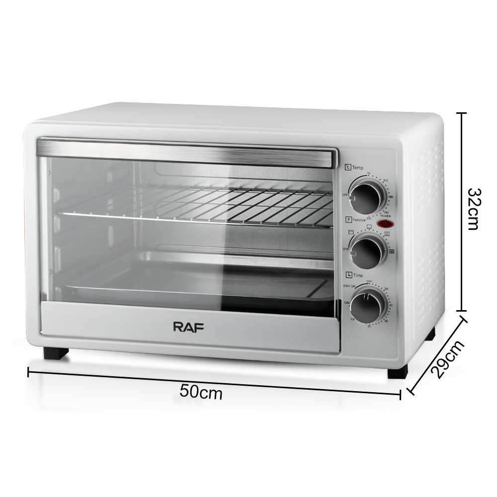 RAF electric oven, European standard multi-functional household large-capacity fully automatic intelligent oven, fryer, visible baking, 40L Item Picture