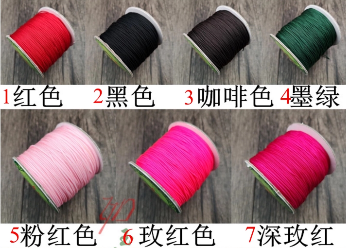 Jade thread, diy bracelet weaving, can be used to weave various bracelets, necklaces and headwear Item Picture