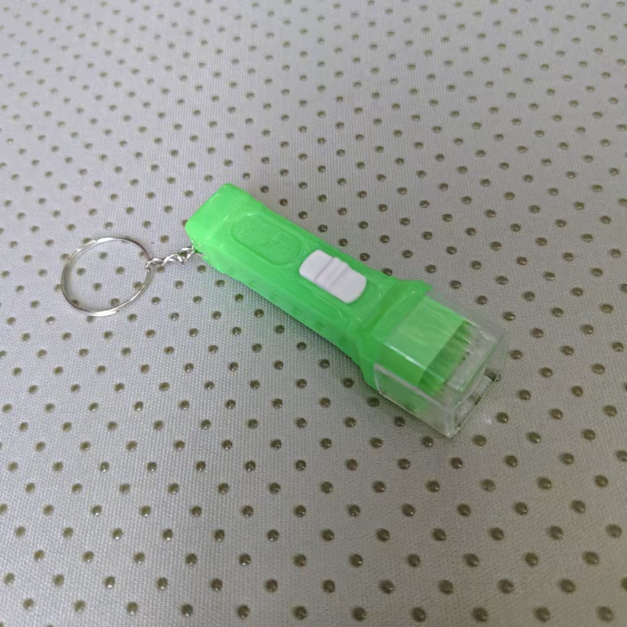 Small flashlight, luminous toy, small gift event, giving away small pendants, white lights, buttons, electronic flashlights, factory direct sales pic 4
