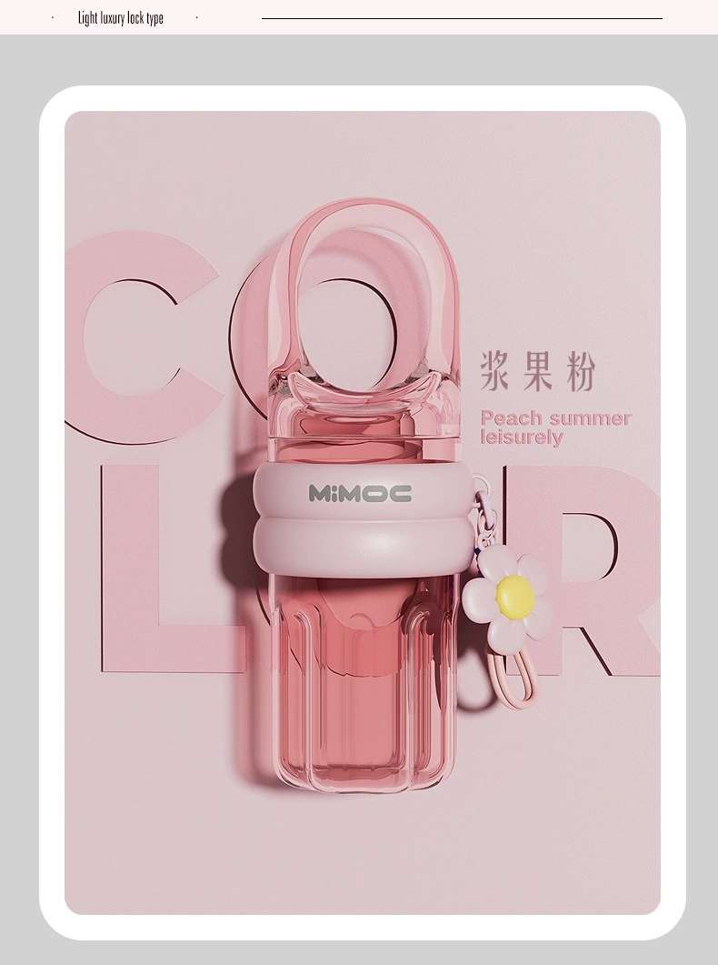 H185- Ice and Snow plastic Cup, portable dopamine-colored coffee cup, high appearance level, popular student cup, large capacity plastic cup, water cup detail image 18